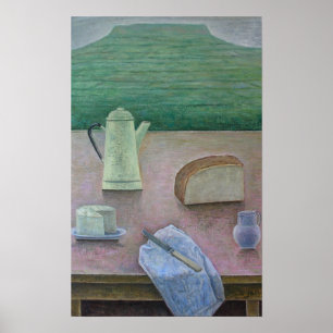 Póster Still Life with Wensleydale Cheese 2013