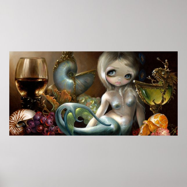 Póster Stilleven II: Zemeermin ART PRINT Mermaid surreali (Frente)