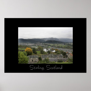 Póster Stirling, Escocia