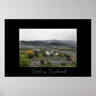 Póster Stirling, Escocia