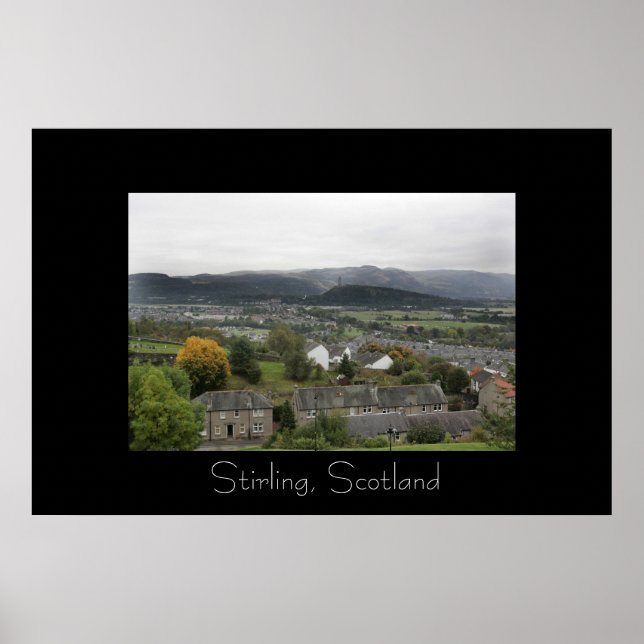 Póster Stirling, Escocia (Frente)