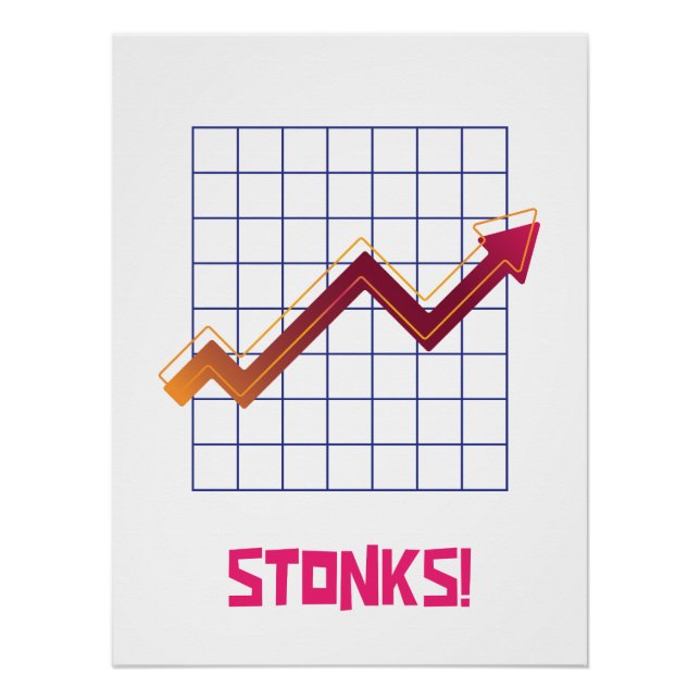 Póster Stock Market | Bull Market Wall Art (Anverso)