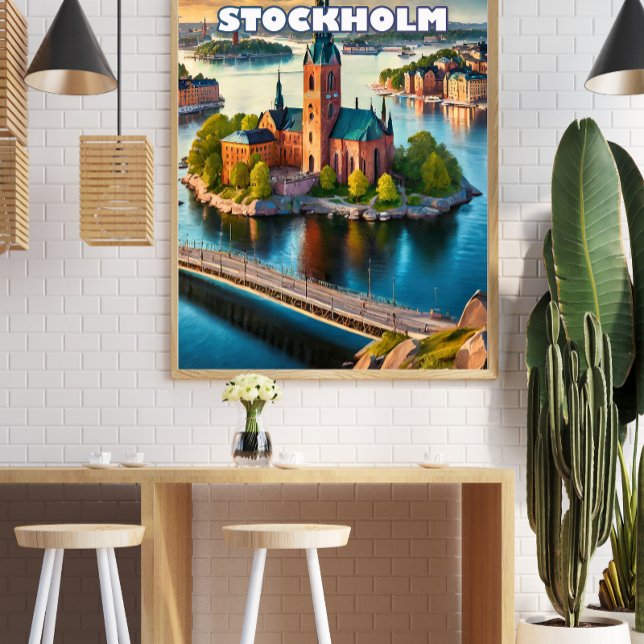 Póster Stockholm, perle scandinave (Subido por el creador)