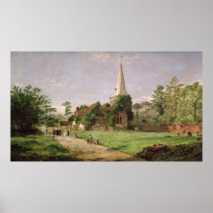 Póster Stoke Poges Church