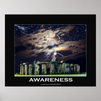 Póster STONE HENGE Awareness Motivation Art Poster