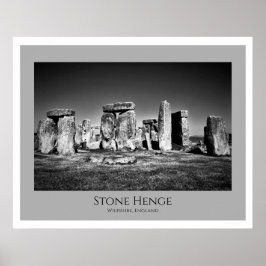 Póster Stone Henge, Poster de Inglaterra de Wiltshire