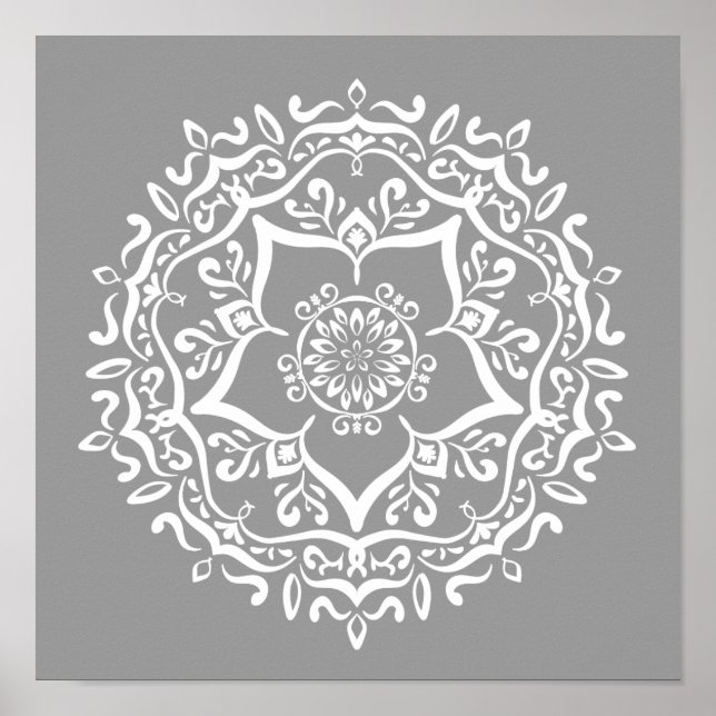 Póster Stone Mandala (Frente)