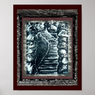 Póster Stone Pathway