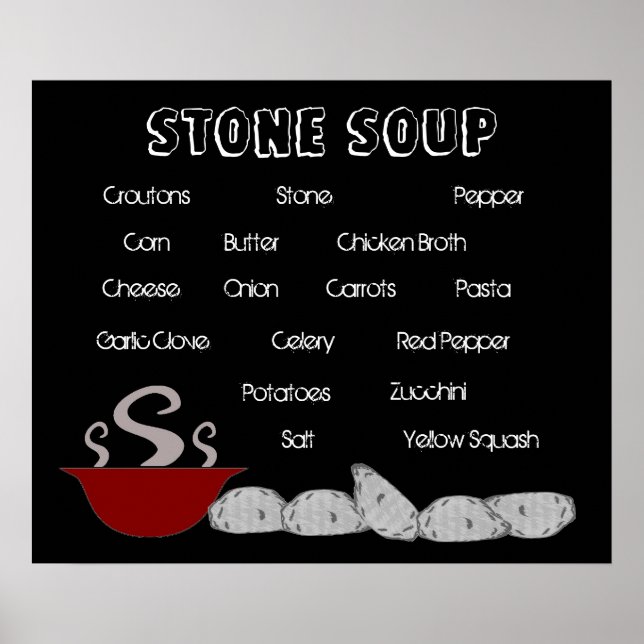 Póster Stone Soup Poster (Frente)