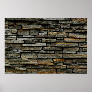 Póster Stone wall