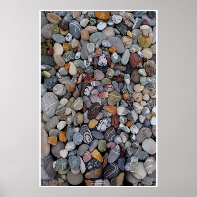 Póster Stonebeach de Johannes Stötter (Frente)