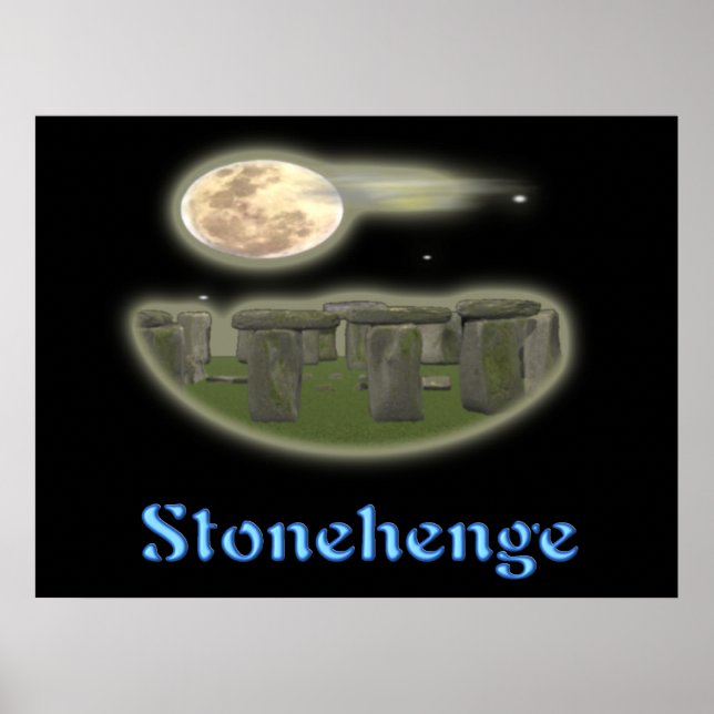 Póster Stonehenge (Frente)