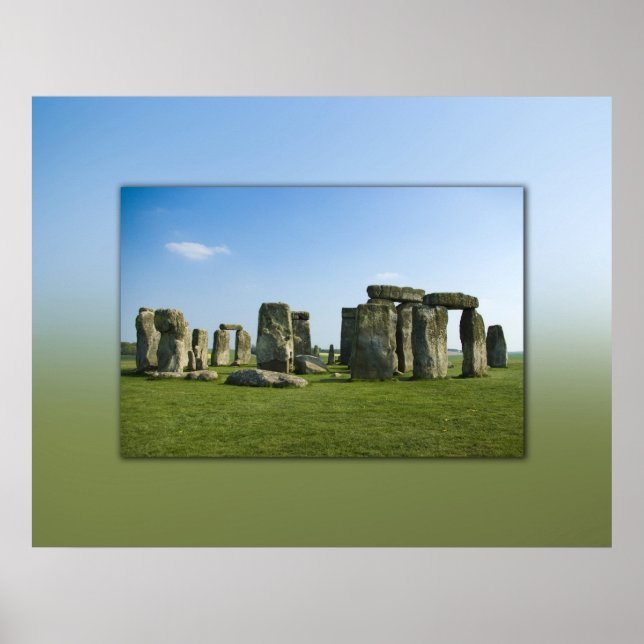 Póster Stonehenge (Frente)