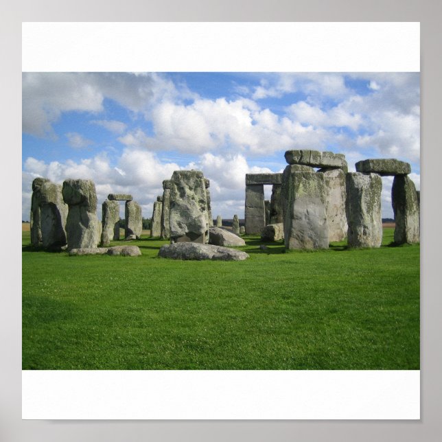 Póster Stonehenge (Frente)