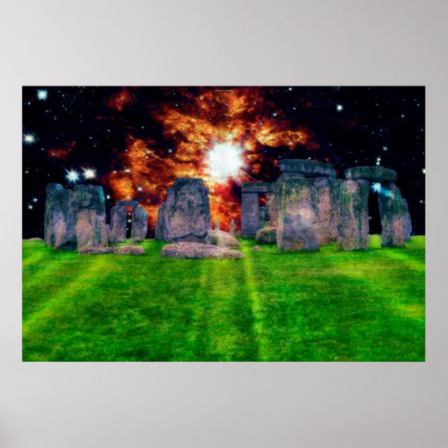 Póster Stonehenge en Star-rise Art (Frente)