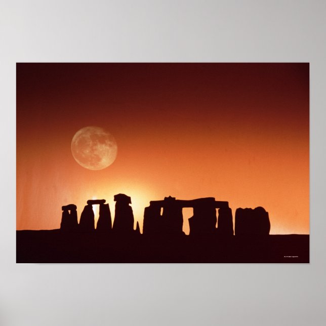 Póster Stonehenge, Inglaterra 2 (Frente)