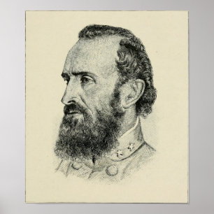 Póster Stonewall Jackson