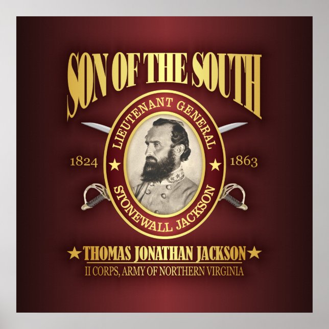 Póster Stonewall Jackson (SOTS2) (Frente)