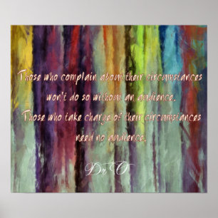 Póster Stop Complaining!