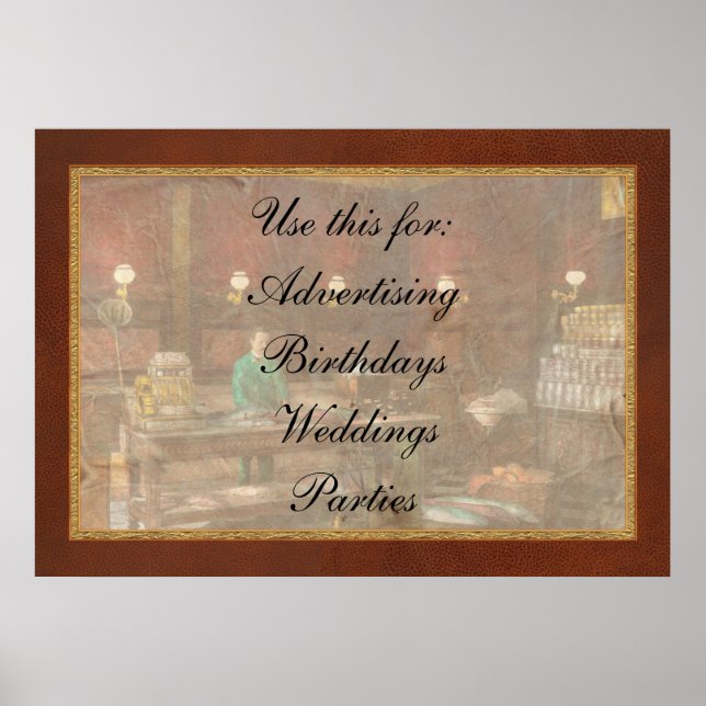 Póster STORE - FISH - C. Lindenberg Hollieferont (Frente)