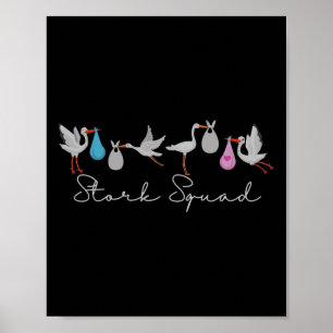 Póster Stork Squad Enfermeras De Trabajo Y Edición De Ent