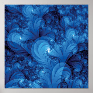 Póster Stormy Seas Fractal