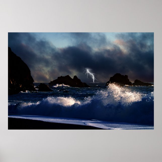Póster Stormy Seas Poster (Frente)