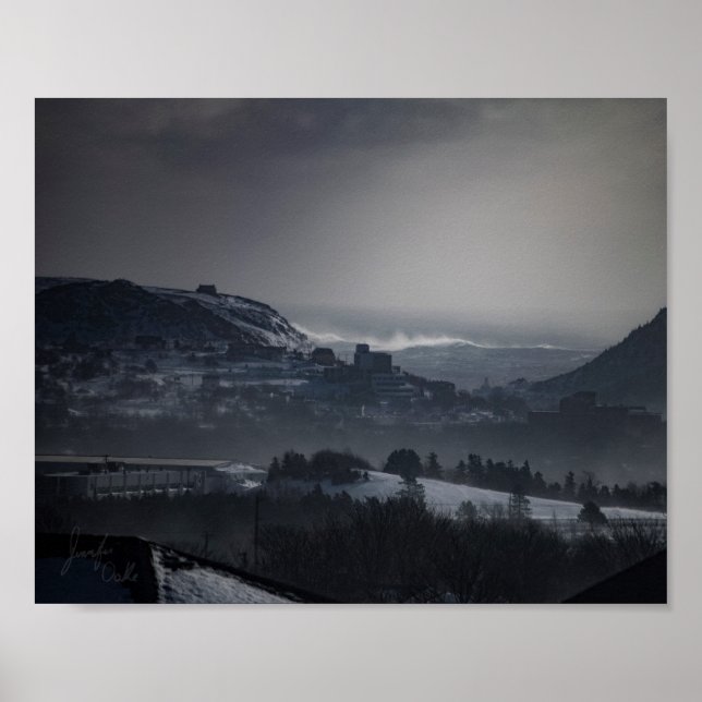 Póster Stormy St. John's - 8x10 Poster (Frente)