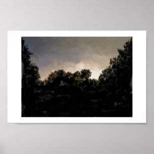 Póster Stormy Sunset