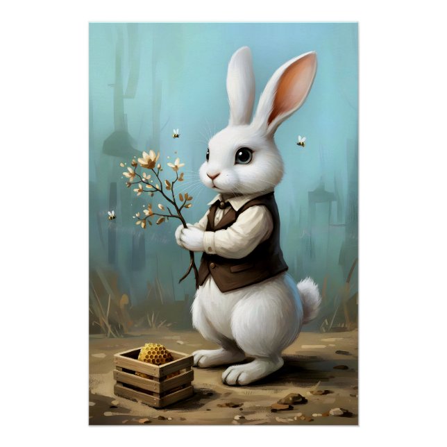 Póster Storybook Bunny (Anverso)