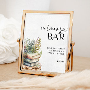 Póster Storybook Shower Mimosa Bar