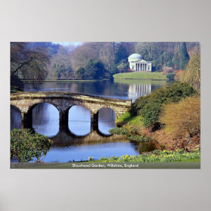 Póster Stourhead Garden, Wiltshire, Inglaterra
