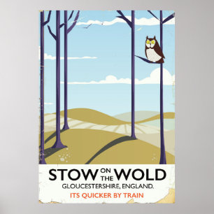 Póster Stow-on-the-Wold, Gloucestershire, Inglaterra