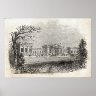 Póster Stowe - the Garden Front