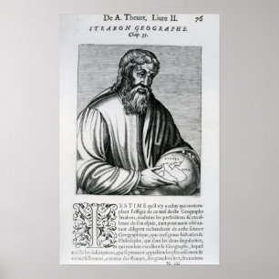 Póster Strabo, ilustracion de Andre Thevet