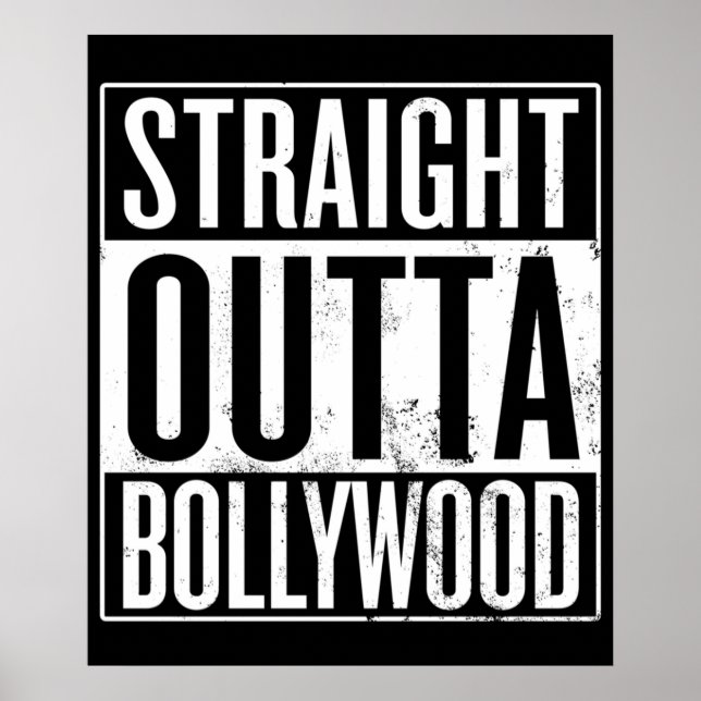 Póster Straight Outta Bollywood (Frente)