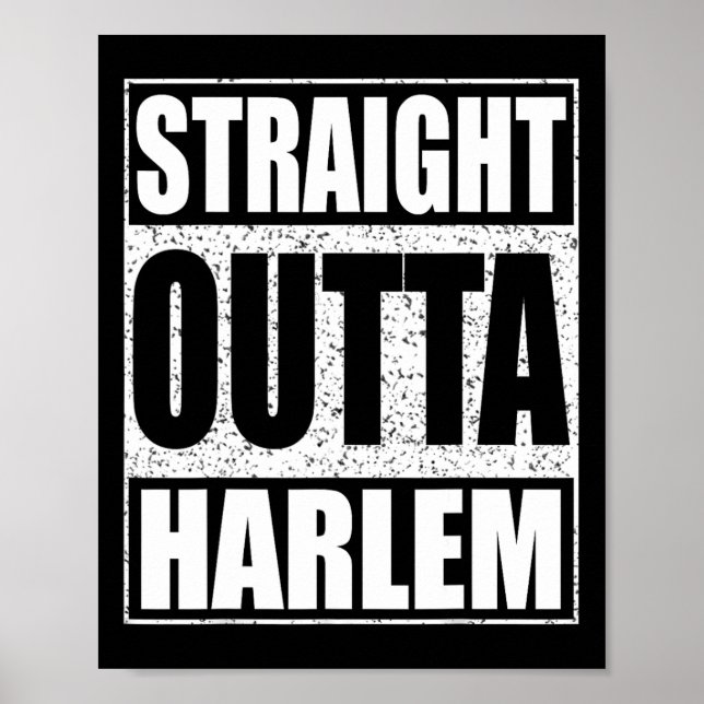 Póster Straight Outta Harlem (Frente)