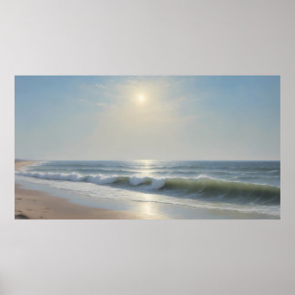 Póster Stralende Zomer aan Zee