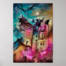 STRANGE CASTLE art and fantasy  poster