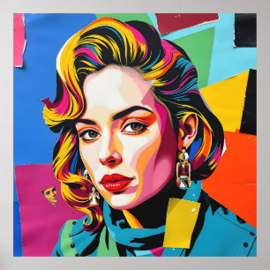 Póster “Strasha” - Collage Sueño Gloss Pop