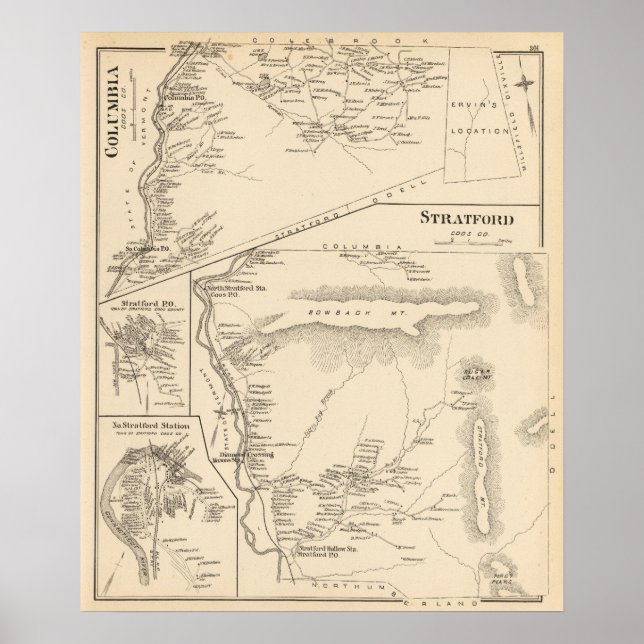 Póster Stratford, Coos (Frente)