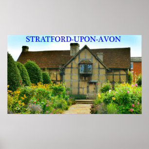 Póster stratford-sobre-Avon