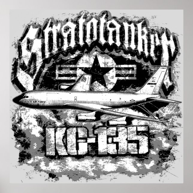 Póster Stratotanker KC-135 (Frente)