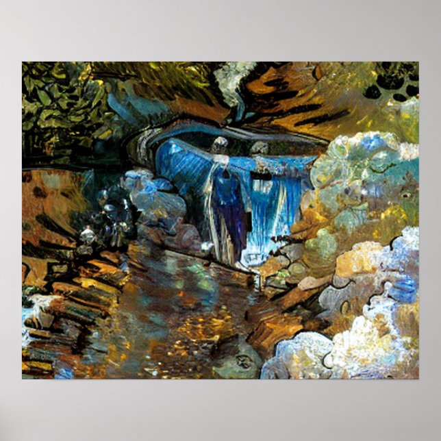 PÓSTER STREAM WATERFALL (Frente)