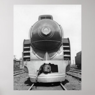 Póster Streamliner en Washington, C.C.