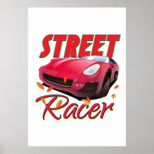 Póster Street Racer