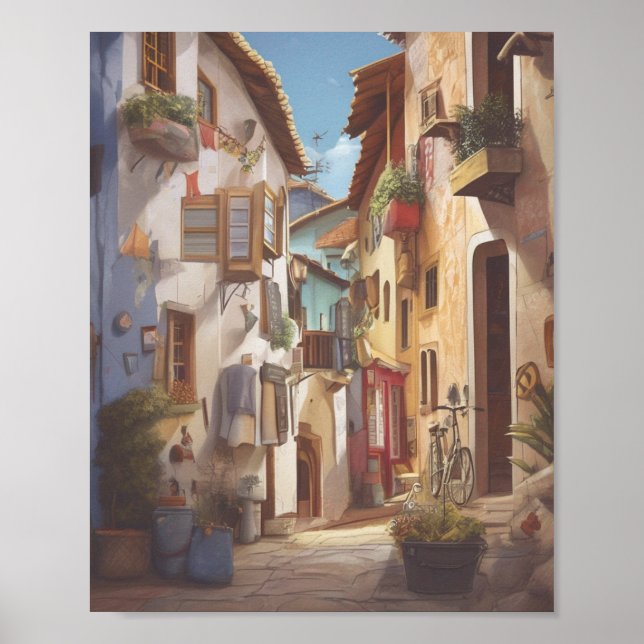 Póster Street Scene - Urban Art Prints  (Frente)