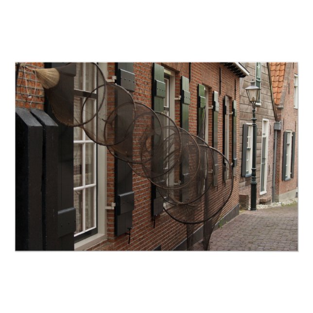 Póster Street small town Dutch village (Anverso)