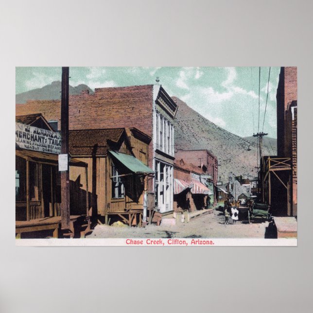Póster Street View, Chase CreekClifton, AZ (Frente)