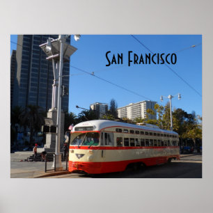 Póster Streetcar- San Francisco